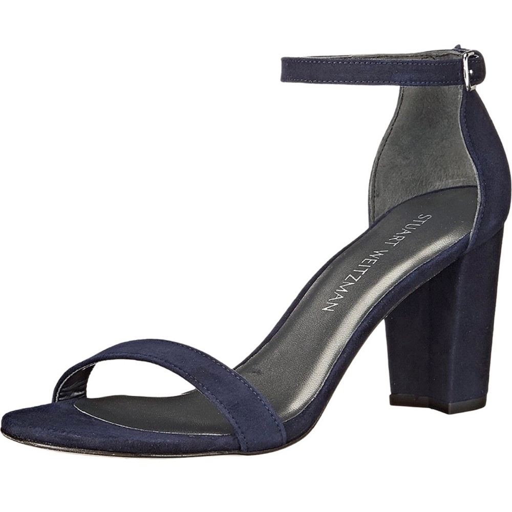 NWT Stuart Weitzman Nearlynude * 7 NARROW* Cool Blue